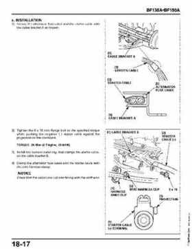 Honda BF135A, BF150A Outboard Motors Shop Manual., Page 671