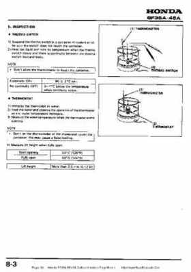 Honda BF35A-BF45A Outboard Motors Shop Manual., Page 99