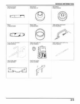 Honda BF75, BF100, BF8A Outboard Motors Shop Manual, Page 12