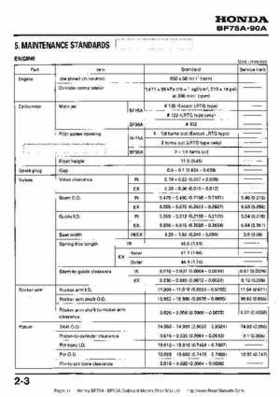 Honda BF75A BF90A Outboard Motors Shop Manual., Page 11