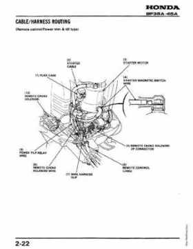 Honda Outboards BF40A/BF50A Service Manual, Page 31