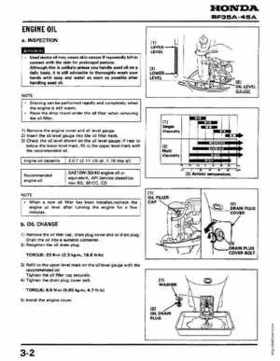 Honda Outboards BF40A/BF50A Service Manual, Page 47