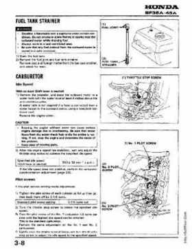 Honda Outboards BF40A/BF50A Service Manual, Page 53
