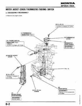 Honda Outboards BF40A/BF50A Service Manual, Page 98