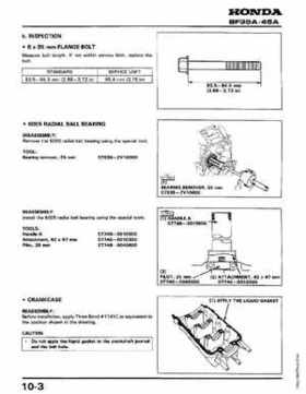 Honda Outboards BF40A/BF50A Service Manual, Page 118