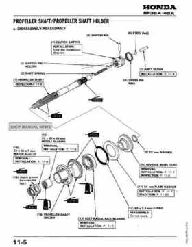 Honda Outboards BF40A/BF50A Service Manual, Page 135