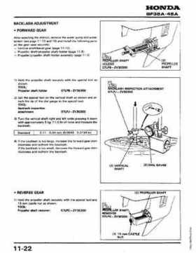 Honda Outboards BF40A/BF50A Service Manual, Page 152
