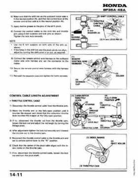 Honda Outboards BF40A/BF50A Service Manual, Page 181