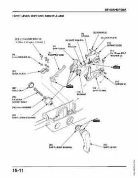 Honda Outboards BF40A/BF50A Service Manual, Page 368