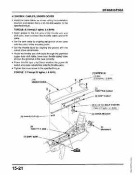 Honda Outboards BF40A/BF50A Service Manual, Page 378