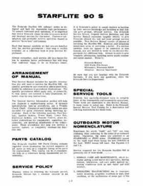 1965 Evinrude 90 HP StarFlite Service Repair Manual, P/N 4206, Page 3