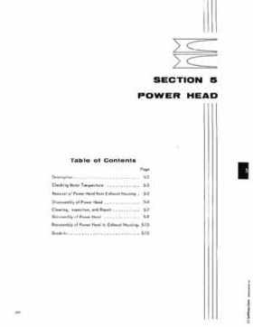 1965 Evinrude SportFour Heavy Duty 60 HP Outboards Service Repair Manual, P/N 4204, Page 39