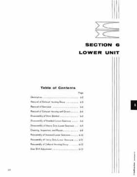1965 Evinrude SportFour Heavy Duty 60 HP Outboards Service Repair Manual, P/N 4204, Page 52