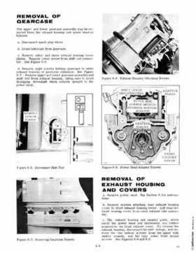 1965 Evinrude SportFour Heavy Duty 60 HP Outboards Service Repair Manual, P/N 4204, Page 55