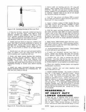 1965 Evinrude SportFour Heavy Duty 60 HP Outboards Service Repair Manual, P/N 4204, Page 62