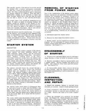 1965 Evinrude SportFour Heavy Duty 60 HP Outboards Service Repair Manual, P/N 4204, Page 71