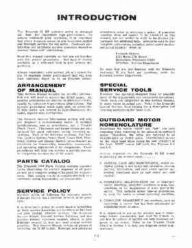 1968 Evinrude Ski-Twin 33 HP Outboards Service Repair Manual P/N 4482, Page 4