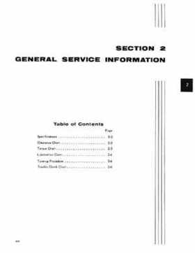 1968 Evinrude Ski-Twin 33 HP Outboards Service Repair Manual P/N 4482, Page 6