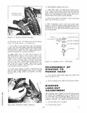 1968 Evinrude Ski-Twin 33 HP Outboards Service Repair Manual P/N 4482, Page 69
