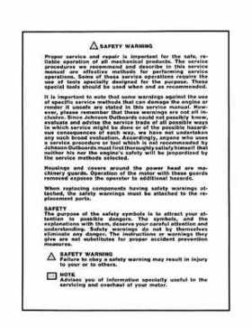 1974 Evinrude 6 HP OMC Outboard Service Repair Manual P/N 5013, Page 2