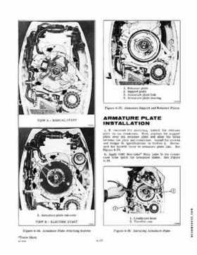 1977 Evinrude 9.9-15 HP Outboard Motor Service Repair Manual P/N 5305, Page 46