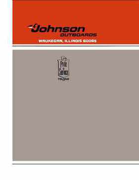1978 Johnson Service Manual 6 HP Outboard Motor Service Repair Manual P/N JM-7804, Page 79
