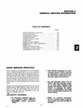 1979 Evinrude 4 HP Outboards Service Repair Manual, PN 5424, Page 9