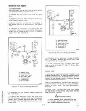 1979 Evinrude Outboard V-6 Models Service Repair Manual Item No. 5431, Page 63