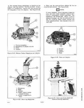 1979 Evinrude Outboard V-6 Models Service Repair Manual Item No. 5431, Page 110