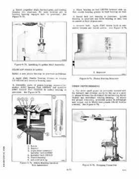1979 Evinrude Outboard V-6 Models Service Repair Manual Item No. 5431, Page 125