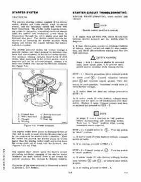 1979 Evinrude Outboard V-6 Models Service Repair Manual Item No. 5431, Page 138