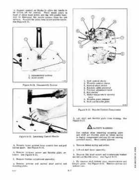 1979 Evinrude Outboard V-6 Models Service Repair Manual Item No. 5431, Page 161