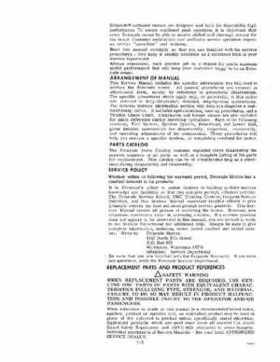 1980 Evinrude Outboards Service and Repair Manual 60HP Models P/N 5493, Page 7