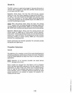 1984 Johnson Evinrude 2 thru V-6 Service Repair Manual P/N 394607, Page 62