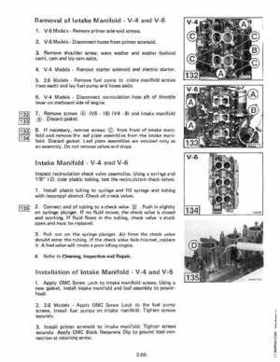 1984 Johnson Evinrude 2 thru V-6 Service Repair Manual P/N 394607, Page 174