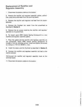 1984 Johnson Evinrude 2 thru V-6 Service Repair Manual P/N 394607, Page 574