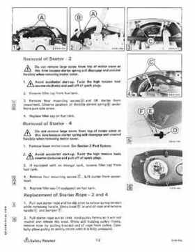 1985 Johnson/Evinrude 2 thru V-6 models service repair manual final edition P/N 507508, Page 603