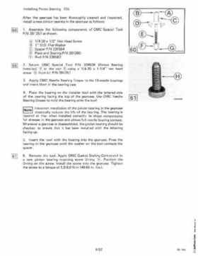 1985 OMC 65, 100 and 155 HP Models Commercial Service Repair manual, PN 507450-D, Page 316