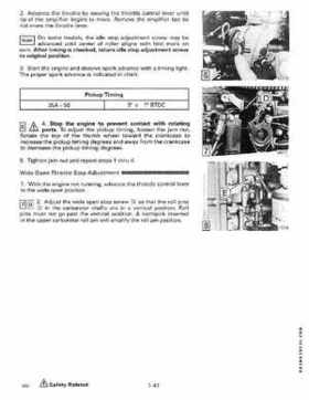 1988 Johnson/Evinrude "CC" 40 thru 55 Models Service Repair Manual P/N 507661, Page 66