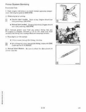 1988 Johnson/Evinrude "CC" 40 thru 55 Models Service Repair Manual P/N 507661, Page 92