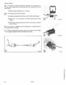 1988 Johnson/Evinrude "CC" 40 thru 55 Models Service Repair Manual P/N 507661, Page 93