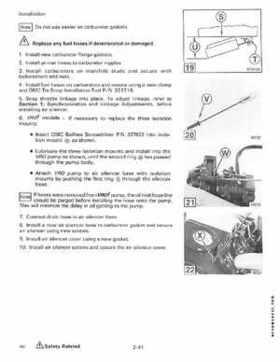 1988 Johnson/Evinrude "CC" 40 thru 55 Models Service Repair Manual P/N 507661, Page 115