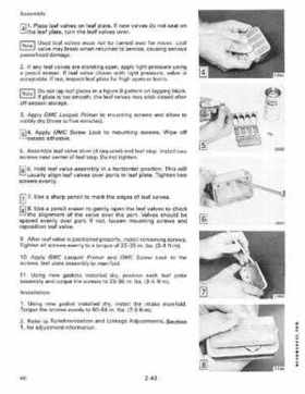 1988 Johnson/Evinrude "CC" 40 thru 55 Models Service Repair Manual P/N 507661, Page 117