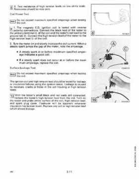 1988 Johnson/Evinrude "CC" 40 thru 55 Models Service Repair Manual P/N 507661, Page 129
