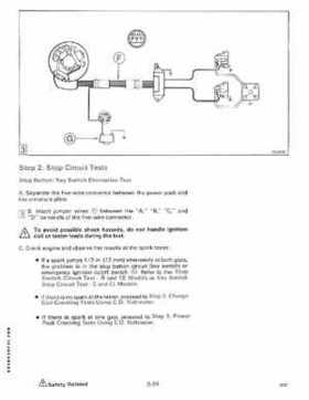 1988 Johnson/Evinrude "CC" 40 thru 55 Models Service Repair Manual P/N 507661, Page 142