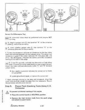 1988 Johnson/Evinrude "CC" 40 thru 55 Models Service Repair Manual P/N 507661, Page 148