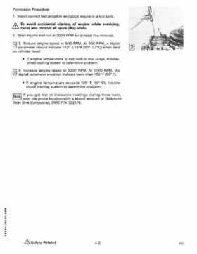 1988 Johnson/Evinrude "CC" 40 thru 55 Models Service Repair Manual P/N 507661, Page 160