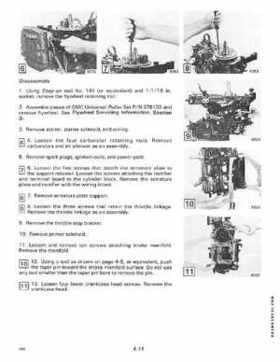 1988 Johnson/Evinrude "CC" 40 thru 55 Models Service Repair Manual P/N 507661, Page 165
