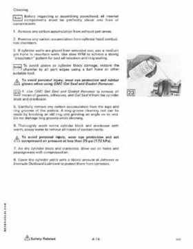 1988 Johnson/Evinrude "CC" 40 thru 55 Models Service Repair Manual P/N 507661, Page 168