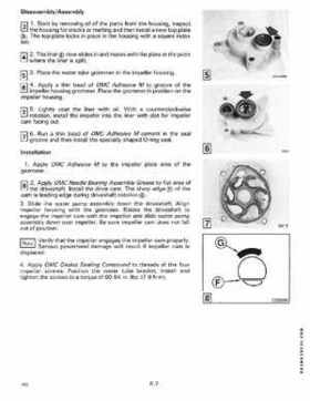 1988 Johnson/Evinrude "CC" 40 thru 55 Models Service Repair Manual P/N 507661, Page 207